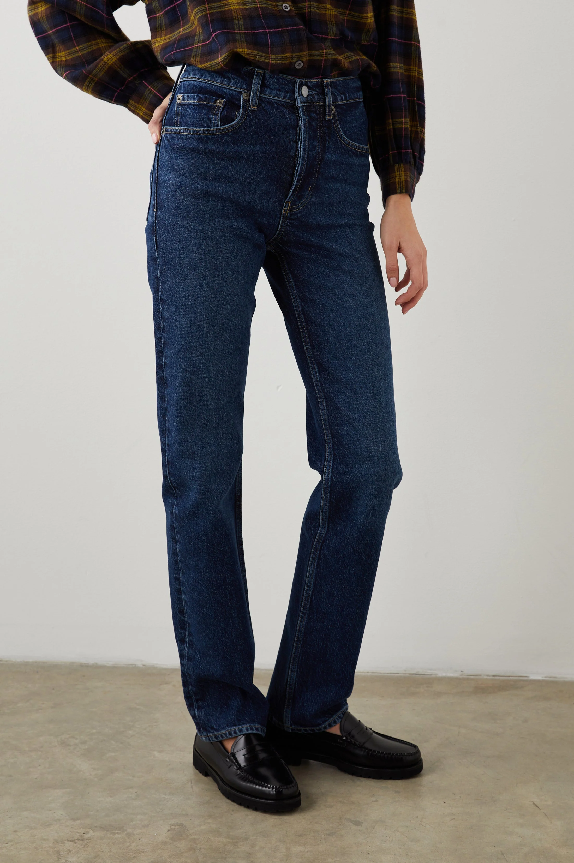 TOPANGA STRAIGHT - COLLEGIATE BLUE - Image 4
